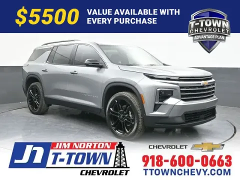 Gray 2026 Chevrolet Traverse LT for sale in Tulsa, OK