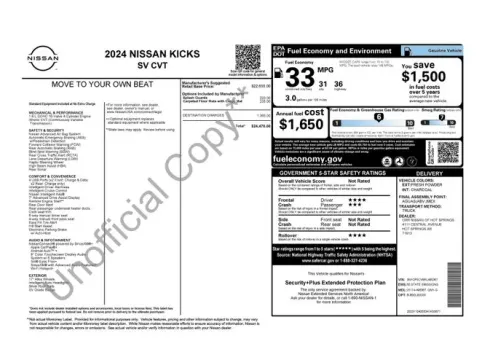 Another view of 2024 Nissan Kicks SV for sale in Tulsa, OK at Jim Norton T-Town Chevrolet