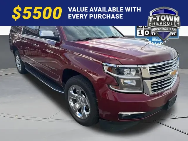 Red 2016 Chevrolet Suburban LTZ for sale in Tulsa, OK
