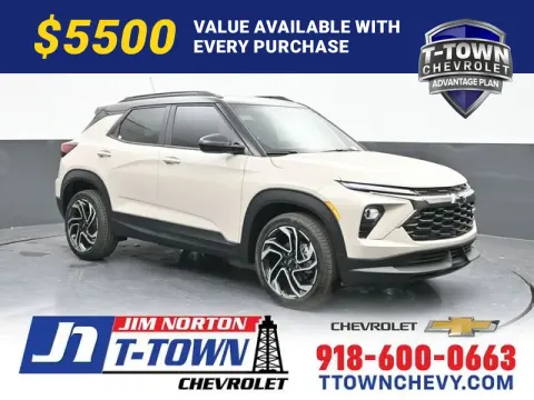 White 2026 Chevrolet TrailBlazer RS for sale in Tulsa, OK