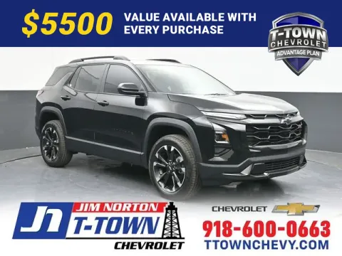 Black 2026 Chevrolet Equinox RS for sale in Tulsa, OK