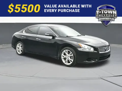 Black 2014 Nissan Maxima 3.5 SV for sale in Tulsa, OK