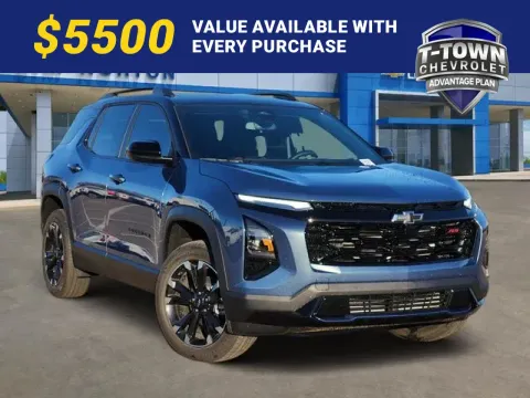 Blue 2026 Chevrolet Equinox RS for sale in Tulsa, OK