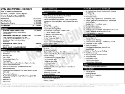 Another view of 2022 Jeep Compass Trailhawk for sale in Tulsa, OK at Jim Norton T-Town Chevrolet