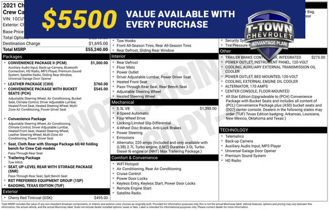 Red 2021 Chevrolet Silverado 1500 RST for sale in Tulsa, OK