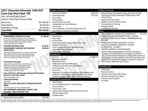 Another view of 2021 Chevrolet Silverado 1500 RST for sale in Tulsa, OK at Jim Norton T-Town Chevrolet