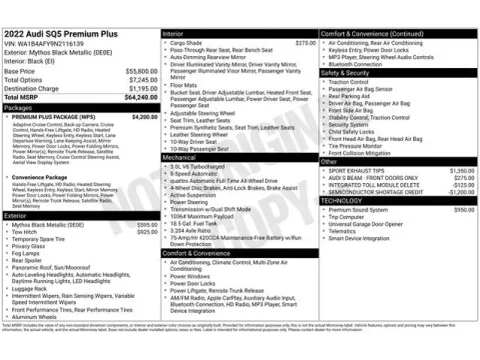 Photos of 2022 Audi SQ5 Premium Plus for sale in Tulsa, OK at Jim Norton T-Town Chevrolet