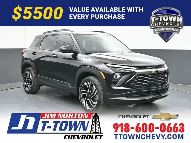 Black 2026 Chevrolet TrailBlazer RS for sale in Tulsa, OK