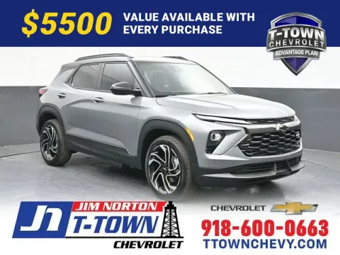 Gray 2026 Chevrolet TrailBlazer RS for sale in Tulsa, OK