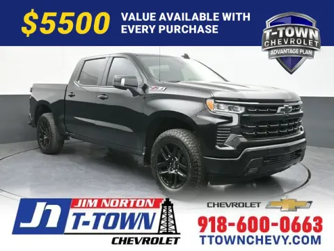 Black 2026 Chevrolet Silverado 1500 RST for sale in Tulsa, OK