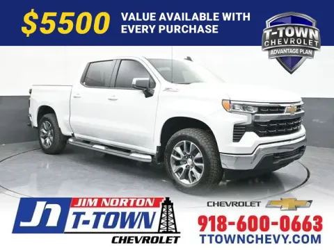 White 2026 Chevrolet Silverado 1500 LT for sale in Tulsa, OK