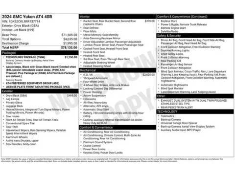 Another view of 2024 GMC Yukon AT4 for sale in Tulsa, OK at Jim Norton T-Town Chevrolet