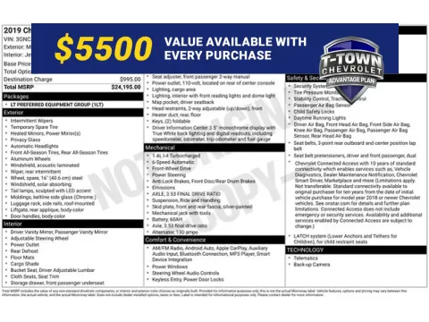 Black 2019 Chevrolet Trax LT for sale in Tulsa, OK