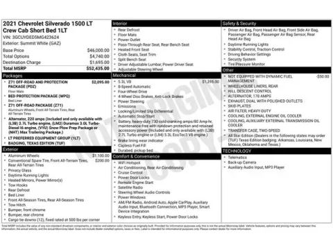 Another view of 2021 Chevrolet Silverado 1500 LT for sale in Tulsa, OK at Jim Norton T-Town Chevrolet