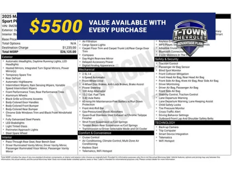 Blue 2025 Mazda Mazda3 2.5 S Select Sport for sale in Tulsa, OK