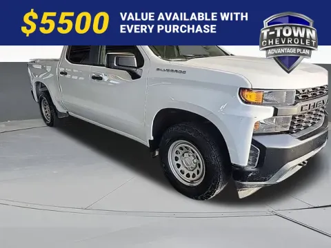 White 2019 Chevrolet Silverado 1500 WT for sale in Tulsa, OK