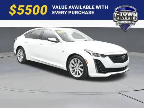 White 2021 Cadillac CT5 Luxury for sale in Tulsa, OK