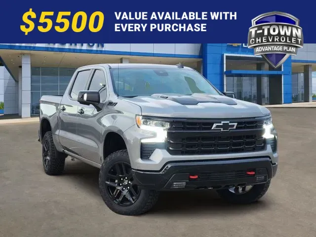 Gray 2026 Chevrolet Silverado 1500 LT Trail Boss for sale in Tulsa, OK