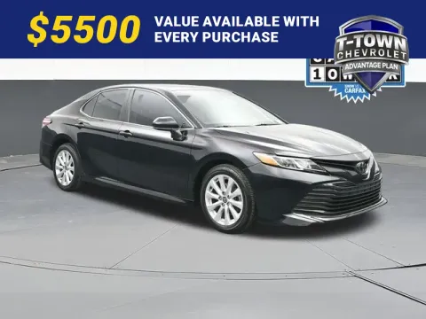 Black 2020 Toyota Camry LE for sale in Tulsa, OK