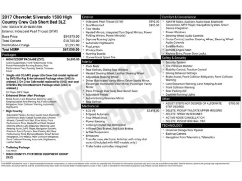 Another view of 2017 Chevrolet Silverado 1500 High Country for sale in Tulsa, OK at Jim Norton T-Town Chevrolet