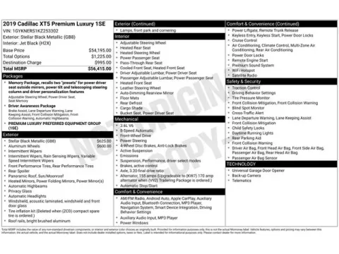 Another view of 2019 Cadillac XT5 Premium Luxury for sale in Tulsa, OK at Jim Norton T-Town Chevrolet