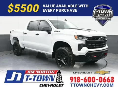 White 2026 Chevrolet Silverado 1500 LT Trail Boss for sale in Tulsa, OK