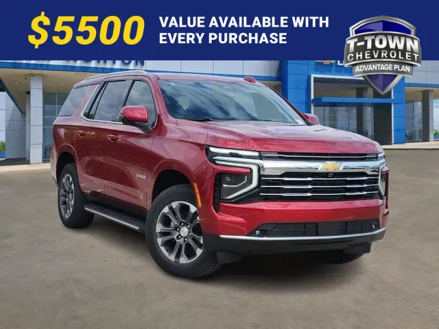 Red 2026 Chevrolet Tahoe LT for sale in Tulsa, OK