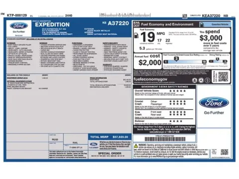 Another view of 2019 Ford Expedition XLT for sale in Tulsa, OK at Jim Norton T-Town Chevrolet