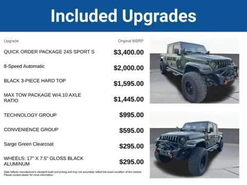 More photos of 2021 Jeep Gladiator Sport at Jim Norton T-Town Chevrolet, OK