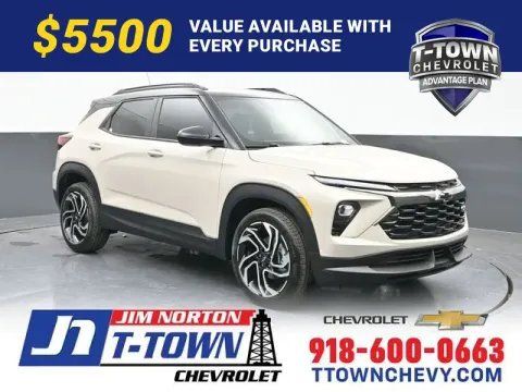 White 2026 Chevrolet TrailBlazer RS for sale in Tulsa, OK