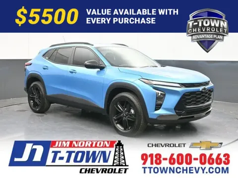 Blue 2026 Chevrolet Trax ACTIV for sale in Tulsa, OK