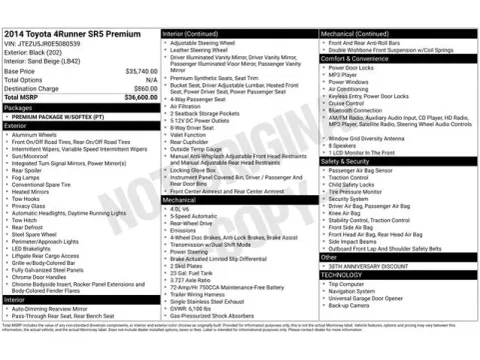 Another view of 2014 Toyota 4Runner for sale in Tulsa, OK at Jim Norton T-Town Chevrolet