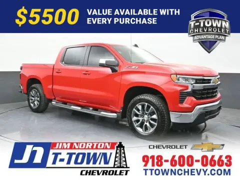 Red 2026 Chevrolet Silverado 1500 LT for sale in Tulsa, OK