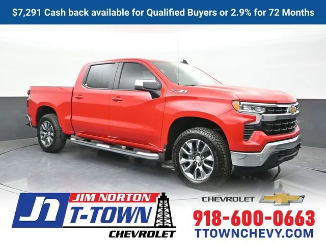 Red 2026 Chevrolet Silverado 1500 LT for sale in Tulsa, OK