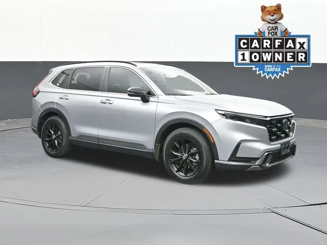 Silver 2023 Honda CR-V Hybrid Sport for sale in Tulsa, OK
