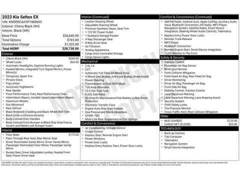 Another view of 2023 Kia Seltos EX for sale in Tulsa, OK at Jim Norton T-Town Chevrolet