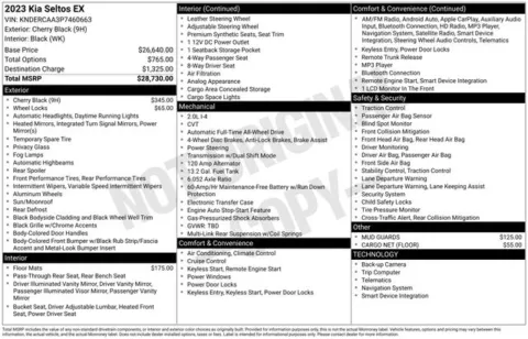 Another view of 2023 Kia Seltos EX for sale in Tulsa, OK at Jim Norton T-Town Chevrolet