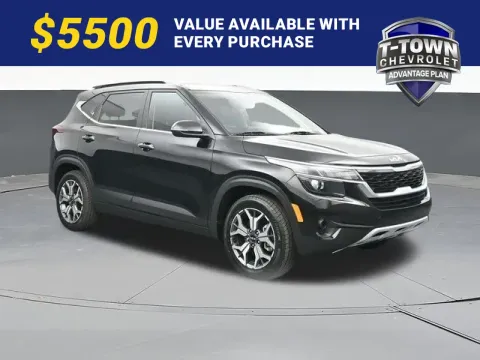 Black 2023 Kia Seltos EX for sale in Tulsa, OK