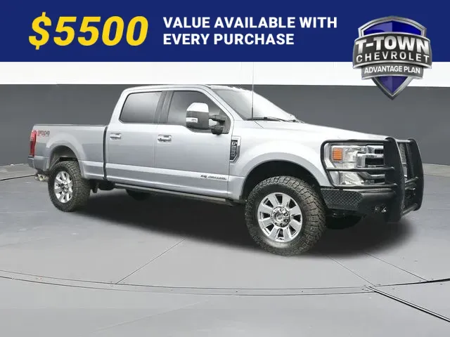 Silver 2021 Ford F-250SD Lariat for sale in Tulsa, OK