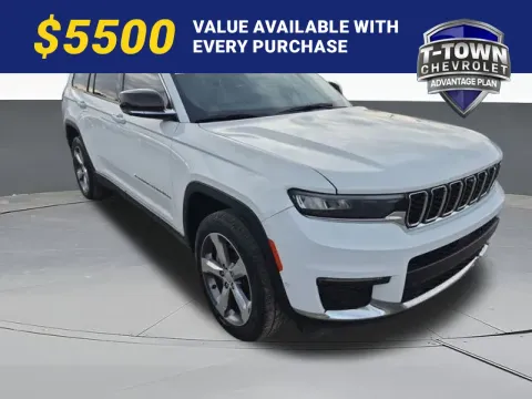 White 2021 Jeep Grand Cherokee L Limited for sale in Tulsa, OK