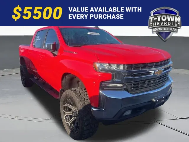 Red 2020 Chevrolet Silverado 1500 LT for sale in Tulsa, OK