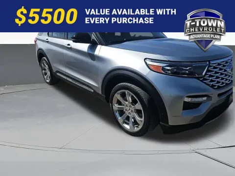 Silver 2020 Ford Explorer Platinum for sale in Tulsa, OK