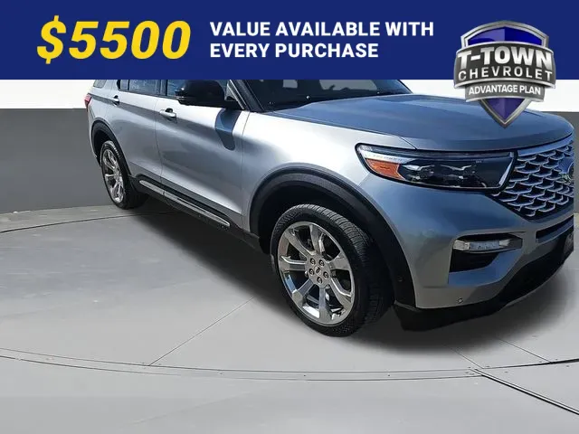Silver 2020 Ford Explorer Platinum for sale in Tulsa, OK