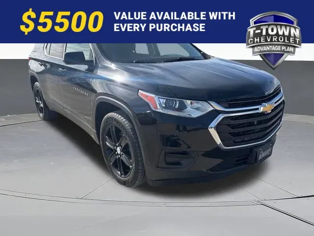 Black 2019 Chevrolet Traverse LS for sale in Tulsa, OK
