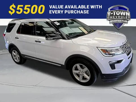 White 2018 Ford Explorer XLT for sale in Tulsa, OK