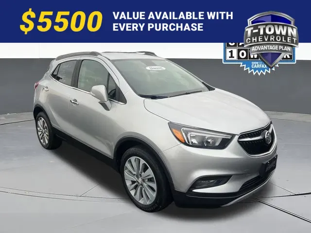Silver 2017 Buick Encore Preferred II for sale in Tulsa, OK