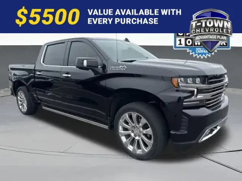 Black 2021 Chevrolet Silverado 1500 High Country for sale in Tulsa, OK