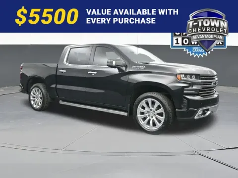 Black 2021 Chevrolet Silverado 1500 High Country for sale in Tulsa, OK