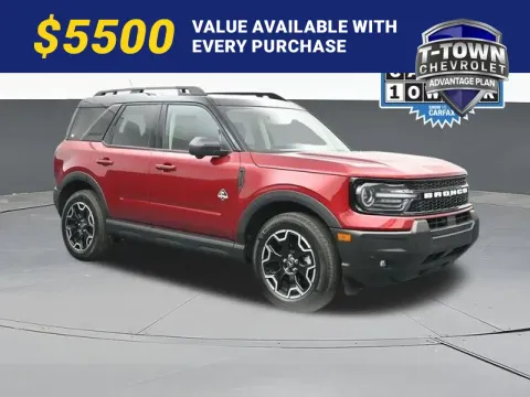 Red 2025 Ford Bronco Sport Outer Banks for sale in Tulsa, OK