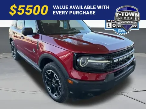 Red 2025 Ford Bronco Sport Outer Banks for sale in Tulsa, OK